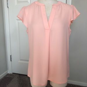 Calvin Klein Light Peach Blouse